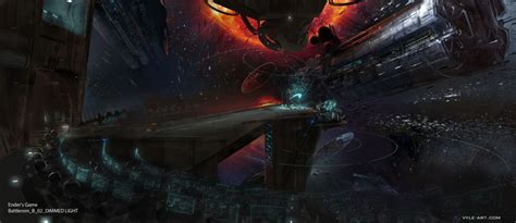Enders Game Concept Art By David Levy Concept Art World