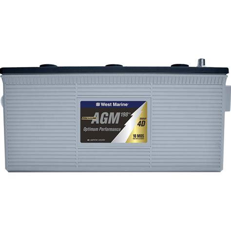 Group 31 Dual Purpose Agm Battery 105 Amp Hours Ph