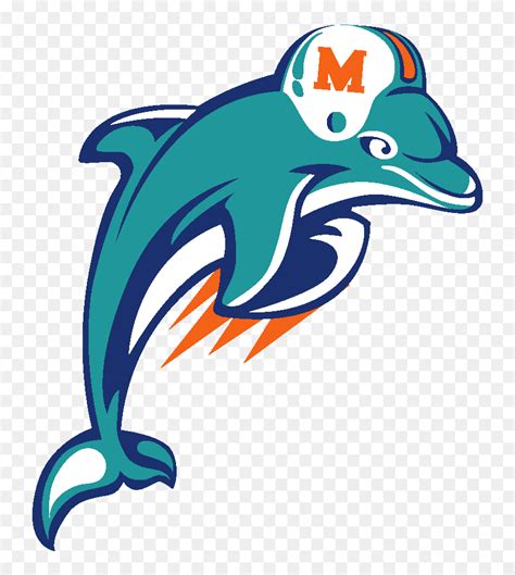 Clipart Dolphin Dolphin Miami Logo Miami Dolphins Logo 1997 Hd Png