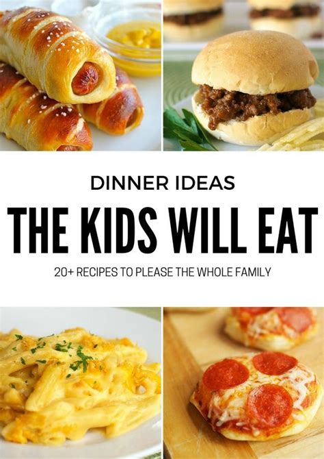 Apartment therapy is full of ideas for creating a warm, beautiful, healthy home. 20+ Dinner Ideas Even the Kids Will Love | Food, Dinner ...