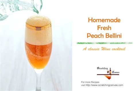 Peach Bellini Recipe Champagne Besto Blog