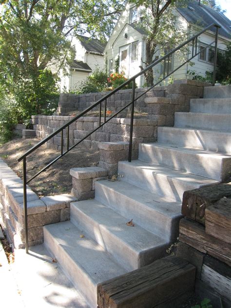 Iron Stair Railings Outdoor Best Outdoor Stair Railings From Wood
