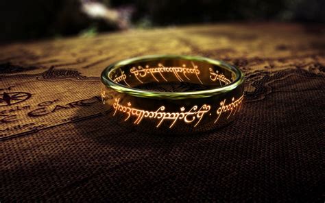 The Lord Of The Rings Grabado Fondo De Escritorio Hd Desktop