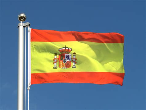 Flaggen und wappen der autonomen regionen spaniens. Spanien mit Wappen - Flagge 60 x 90 cm - FlaggenPlatz
