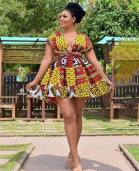 Toks African Infinity Wrap Dress African Prom Dress Etsy African Fashion Ankara Short