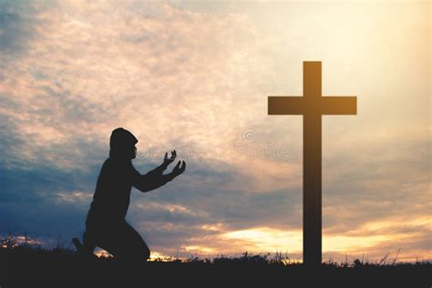 Praying At The Cross