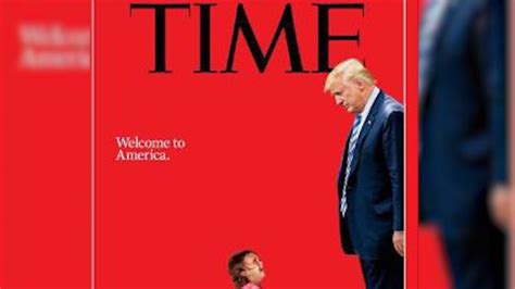 Time Cover Shows Trump Towering Over Toddler Cnn Video