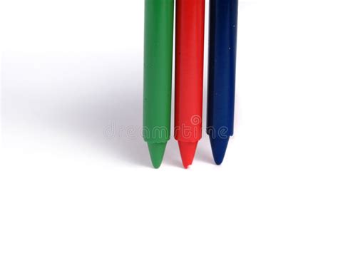 Rgb Color Crayons Stock Photo Image Of Class Clean