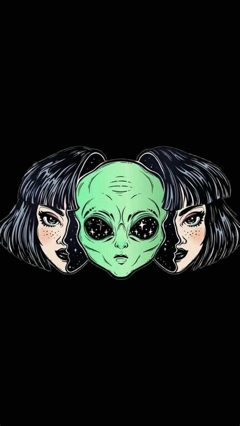 Aesthetic ⭐ In 2021 Alien Aesthetic Alien Art Psychedelic Art