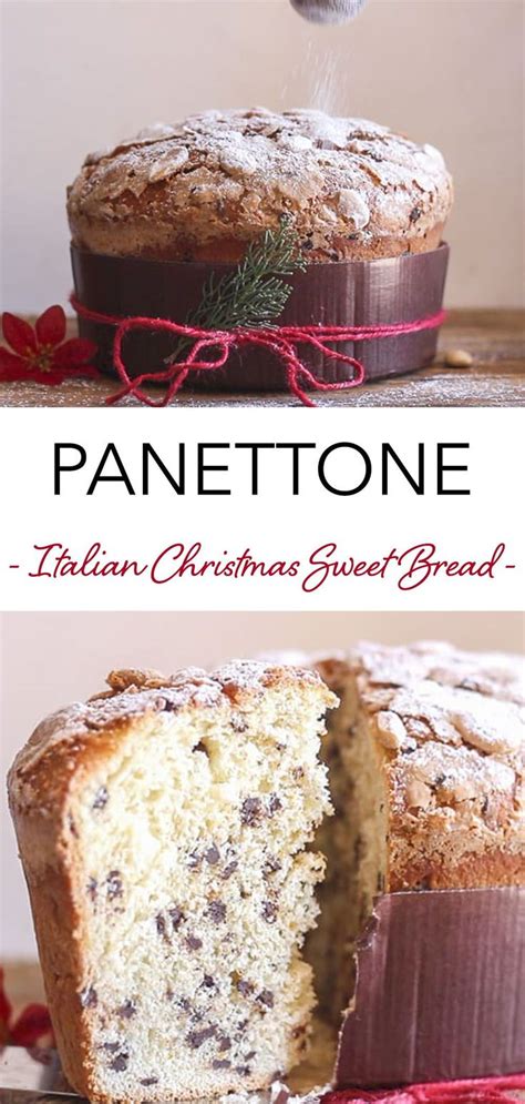 Panettone Italian Christmas Sweet Bread Christmas Cake Recipes Bread