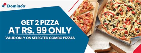 Dominos Combo Offers January 2024 Get 2 Pizza At Rs 99 Only