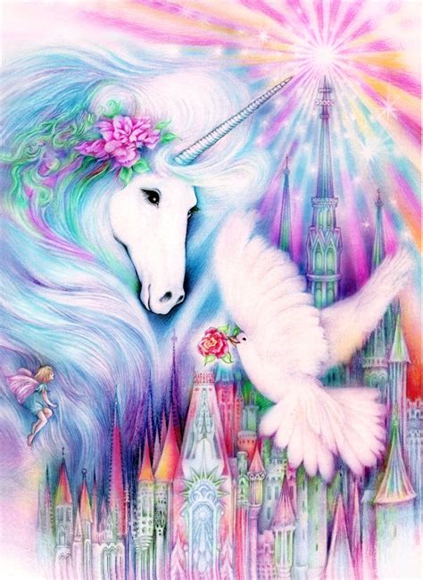 Joan Marie Art Unicorn Fantasy Myth Mythical Mystical Legend Magical
