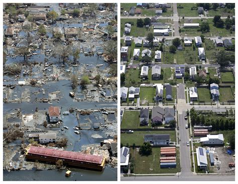 These Before And After Photos Of Hurricane Katrinas Mammoth Trail Of