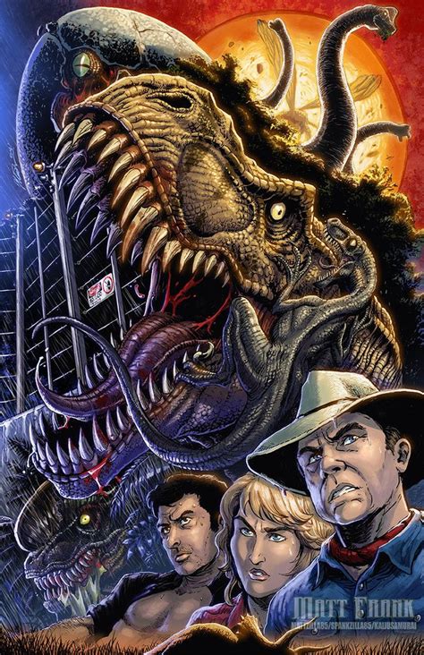 Jurassic Park 25th Anniversary Print By On Deviantart
