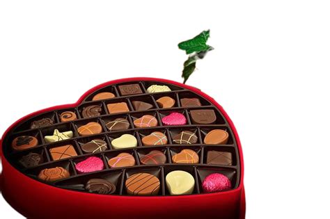 Valentines Day Chocolates Candies 情人节巧克力糖果 无背景无版权png图片