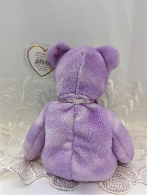 Ty Beanie Baby Yours Truly The Purple Bear 85 In Vintage Beanies