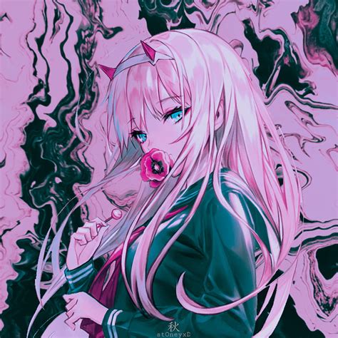 Best Wallpaper Aesthetic Zero Two Designs For Your Phone Free Download