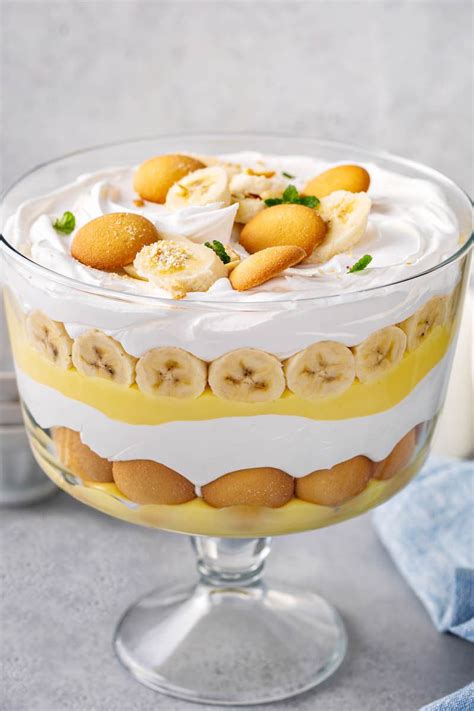 Banana Pudding With Condensed Milk And Heavy Cream Banana Poster