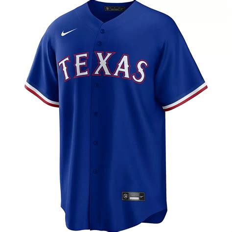 Nike Mens Texas Rangers Replica Jersey Academy