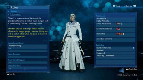 For final fantasy vii remake on the playstation 4, a gamefaqs message board topic titled so, rufus shinra.. Final Fantasy 7 (VII) Remake Boss Guide (All Bosses)