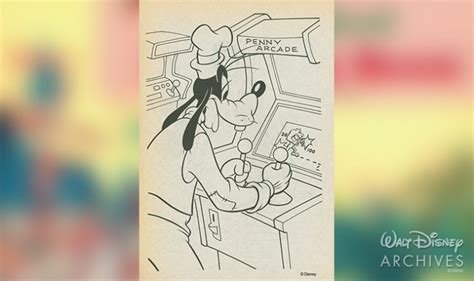 Coloring Books From The Walt Disney Archives D