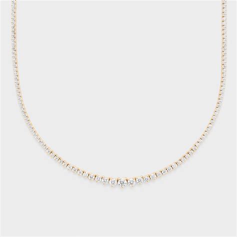 Diamond Riviera Necklace The Clear Cut