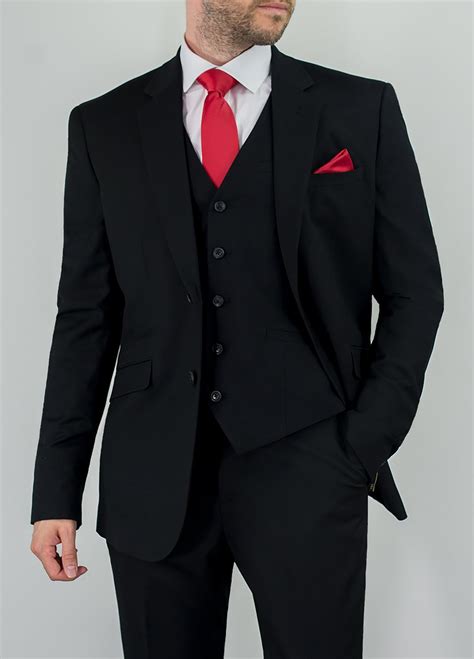 Cavani Marco All Black 3 Piece Suit Suitsme