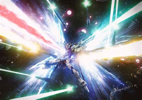 Super Robot Wars Strike Freedom Gundam By Speakoniaandy On Deviantart