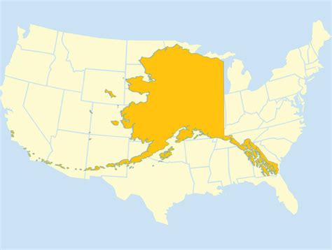 Alaska Map Free Large Images