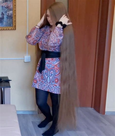 Video Angelika The Real Life Rapunzel Realrapunzels Long Hair
