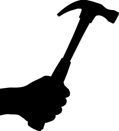 Hammer Silhouette Tool Others Png Download 512512 Free