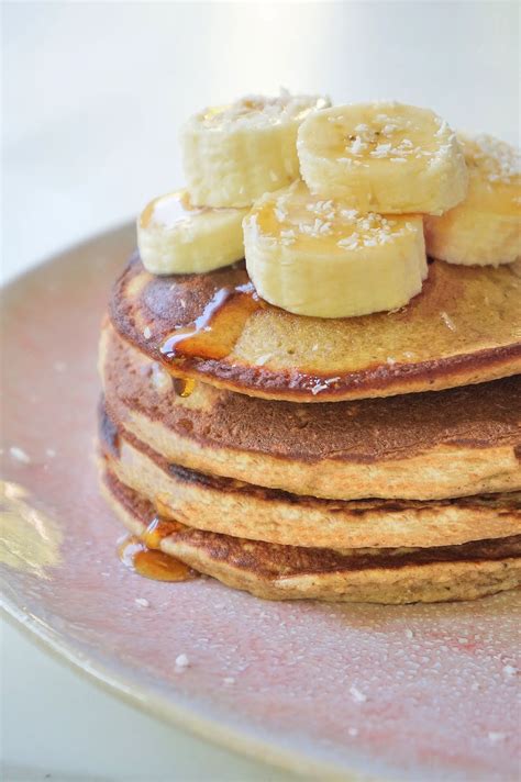 Healthy Oat Banana Pancakes Dairy Free And Gluten Free— Vlourish