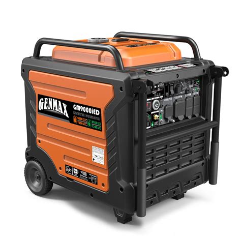 Genmax Dual Fuel Portable Inverter Generator Co Alert 9000w Super