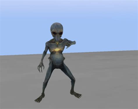 Second Life Marketplace Sectoid Soldier Animesh Dancer Transfer