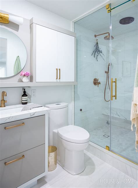 Who Knew A Small Condo Bathroom Could Look So Luxe Bathroom Model