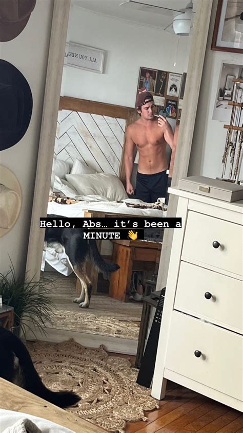 alexis superfan s shirtless male celebs carson boatman shirtless ig story pic