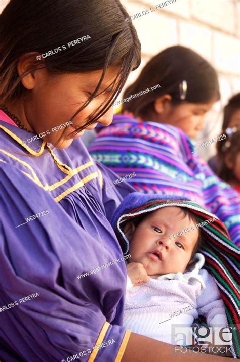 Tarahumara Indians Creel Chihuahua Mexico Stock Photo Picture And