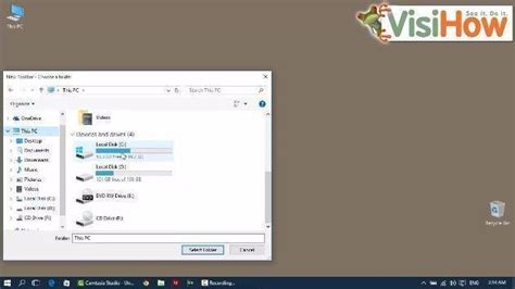 Add Folders To Taskbar In Windows 10 Visihow