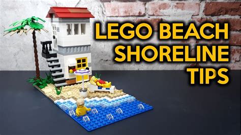 How To Build A Lego Beach Shoreline Moc Techniques Youtube