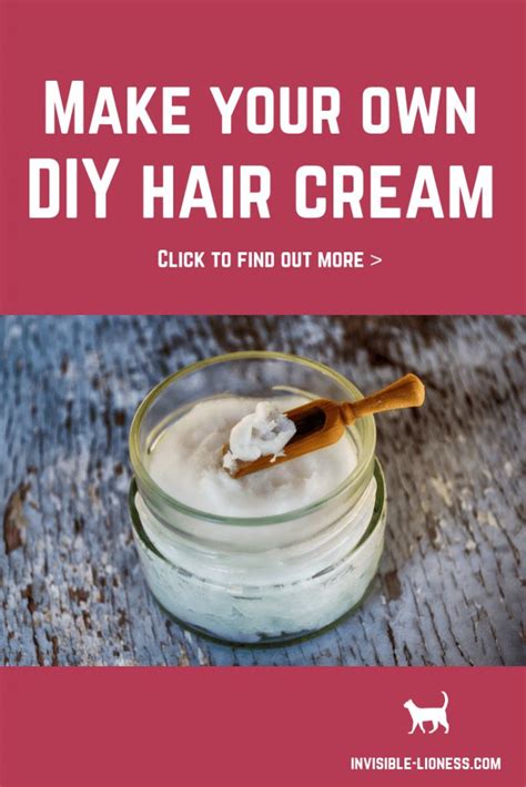 Homemade Hair Cream How To The Easy Way Homemade Hair Products Hair Cream Natural Hair Cream