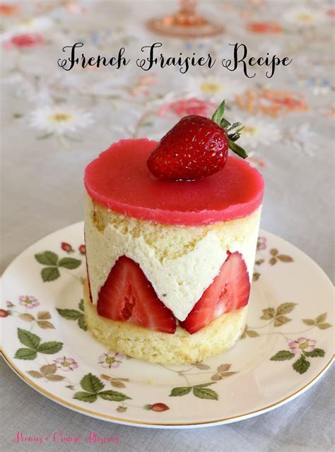 Le Fraisier A French Strawberry Cake Petite Haus