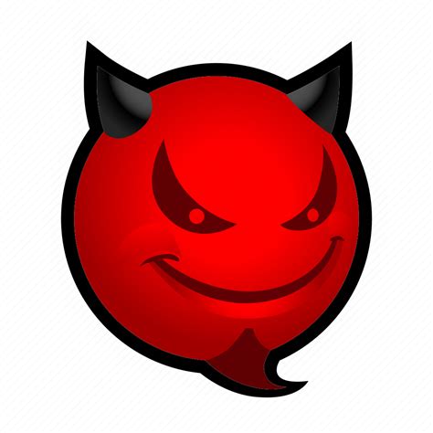 Emoticon Evil Smile Icon Download On Iconfinder