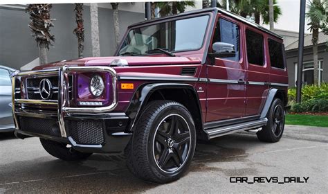 The latest generation of the g63 is still relatively young, which means the 2021 my enhancements aren't significant. 2015 Mercedes-Benz G63 AMG Crazy Colors Edition