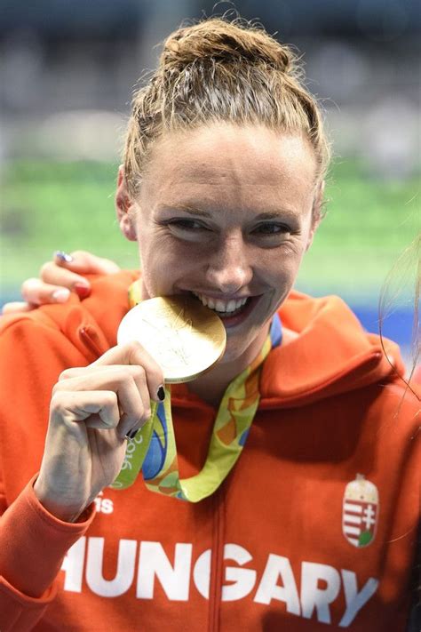 68 kg height in feet: Swimmer Katinka Hosszú (HUN), winner of the women's 400 m ...