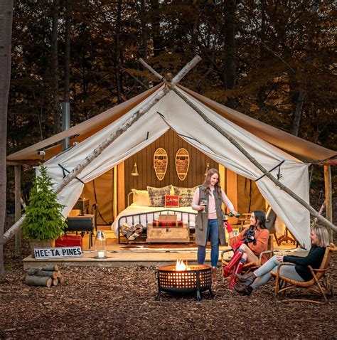 6 Incredible Places To Glamp Around The Midwest Tent Glamping Tent Glamping