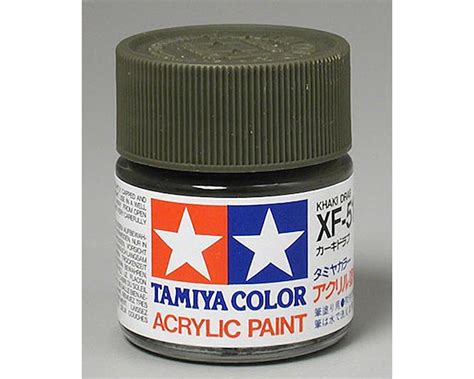 Tamiya Xf 51 Flat Khaki Drab Acrylic Paint 23ml Tam81351 Hobbytown