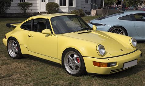File1991 Porsche 964 Turbo In Summer Yellow Front Right