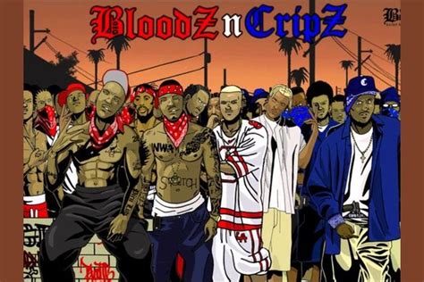 Bloods And Crips Cartoon