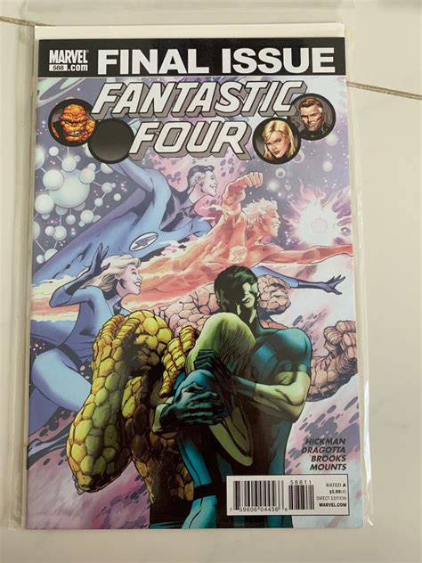 Fantastic Four 588 Final Issue Hobbies And Toys Memorabilia