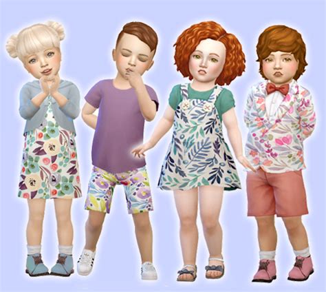 Miss Ruby Bird — Ea Toddler Stuff Pack Basegame Recolors Hey